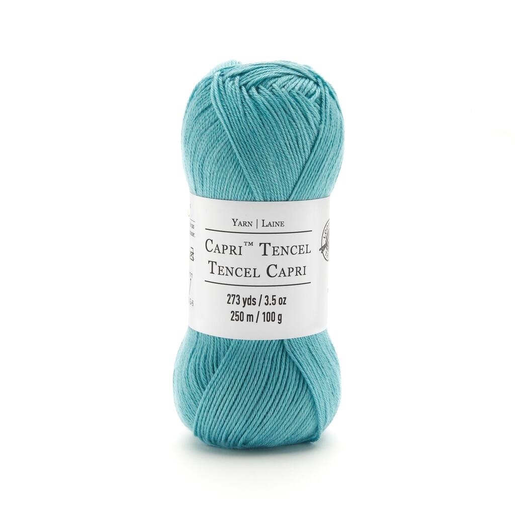 Capri� Tencel Yarn by Loops & Threads® | Michaels loops and threads capri yarn